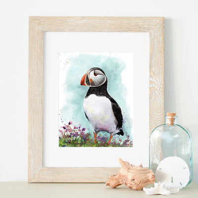 Puffin 8x10 or 5x7 Fine Art Print