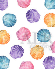 Shell Pop 8x10 or 5x7 in Fine Art Print