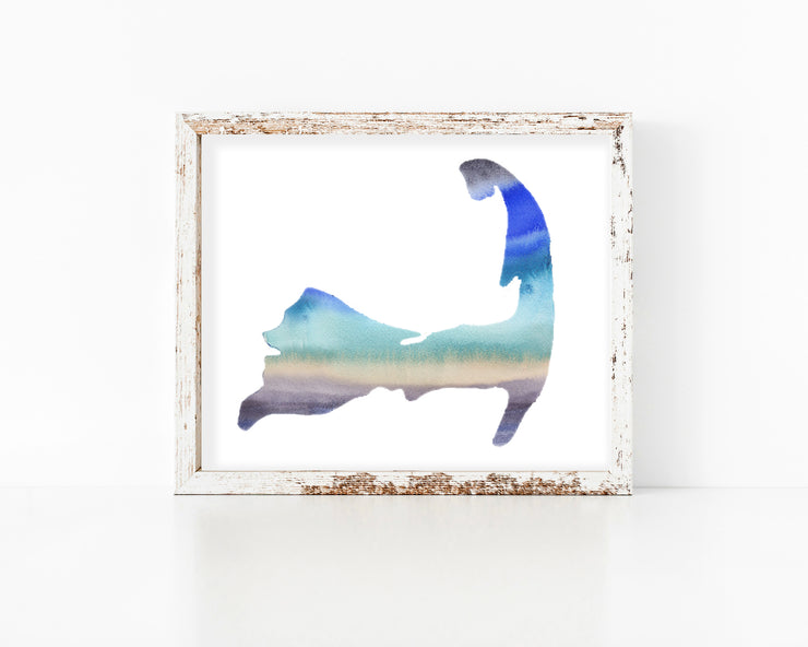 Salty Cape Blues 8x10 or 5x7 in. Fine Art Print