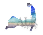 Salty Cape Blues 8x10 or 5x7 in. Fine Art Print