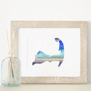 Salty Cape Blues 8x10 or 5x7 in. Fine Art Print