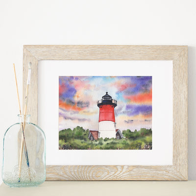 Nauset Sunset 8x10 or 5x7 in. Fine Art Print