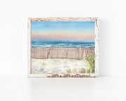 Beach Fence 5x7, 8x10, or 11x14 in. Fine Art Print.