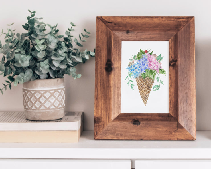 Hydrangea Ice Cream 8x10 or 5x7 in. Fine Art Print