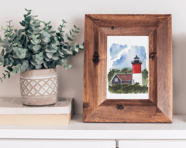 THANK YOU (Lighthouse Shell) 5x7 Postcards with Envelopes - SET OF