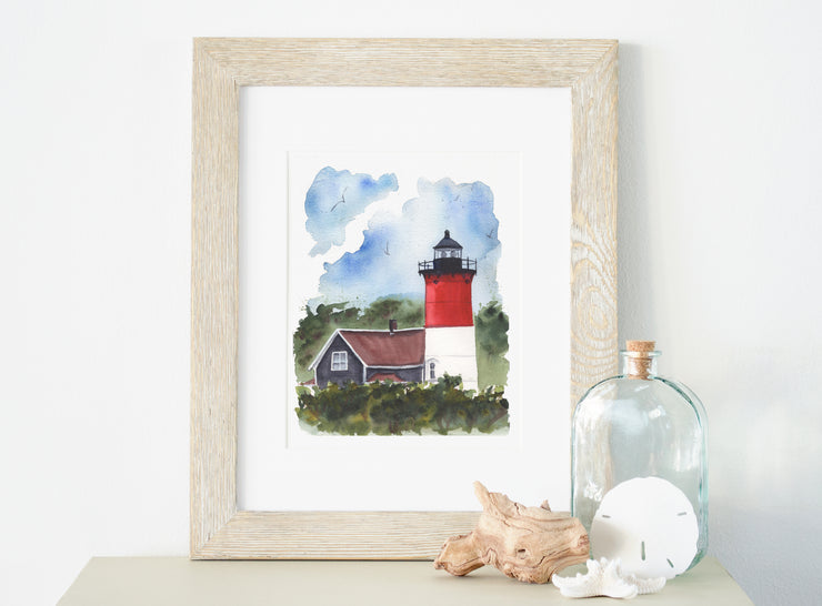 Nauset Lighthouse  8x10 or 5x7 in. Fine Art Print