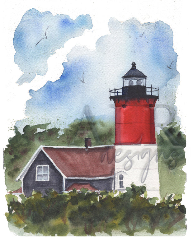 Nauset Lighthouse  8x10 or 5x7 in. Fine Art Print