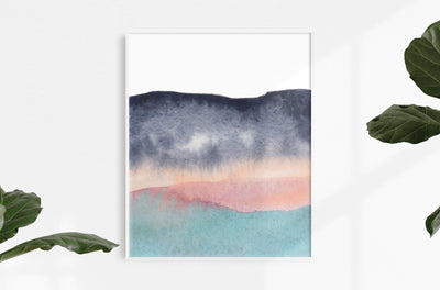 Salty Wash 8x10 or 5x7 Fine Art Print