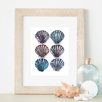 Seashells 5x7 or 8x10 Fine Art Print