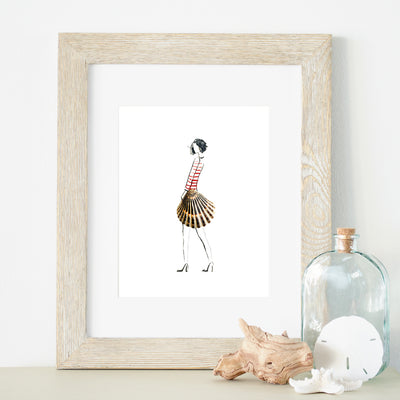 Shell Lady III 8x10 or 5x7 P Fine Art Print