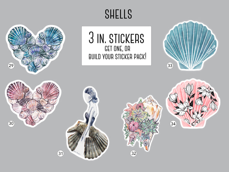 3 inch stickers! Build your own sticker pack! – ALR Designs