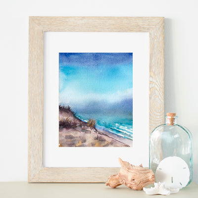 Coastal Blues 5x7 or 8x10 Fine Art Print