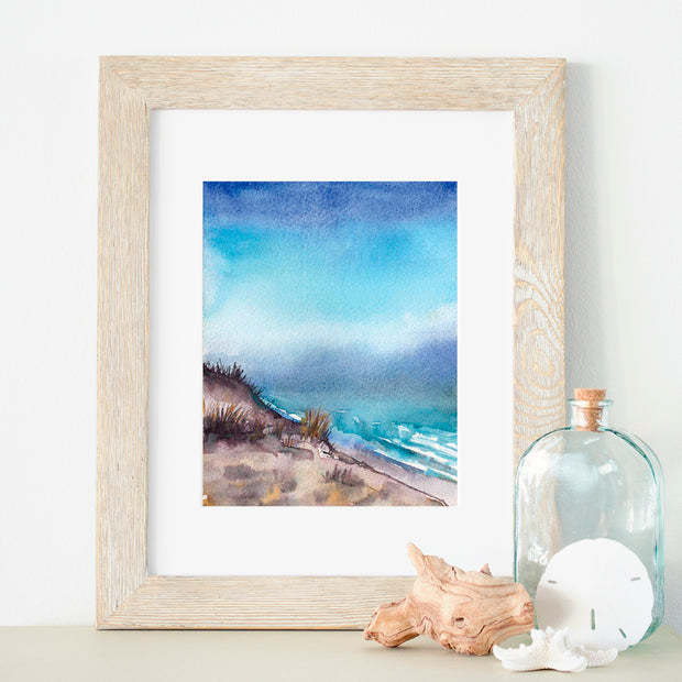 Coastal Blues 5x7 or 8x10 Fine Art Print